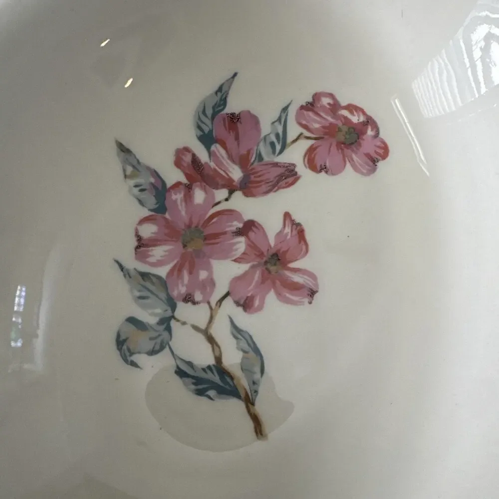 Vintage Steubenville Horizon Pink Floral 9